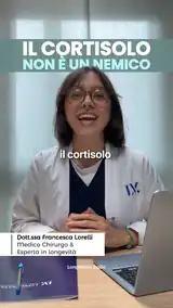 Reel sanitario con headline in sovrimpressione
